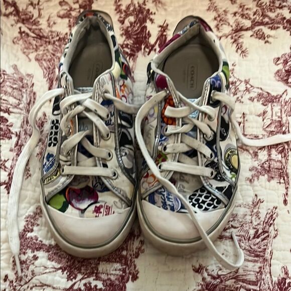 Coach graffiti sneakers - Picture 1 of 6